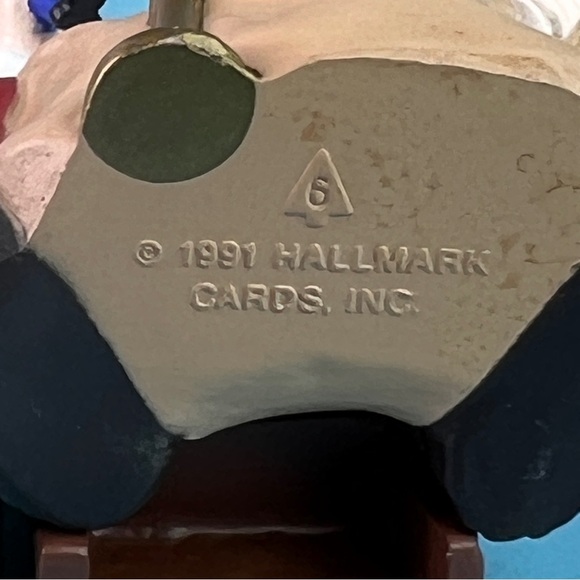 Hallmark Keepsake Ornament Checking His List Mr. & Mrs. Claus Dated 1991 - Picture 11 of 11